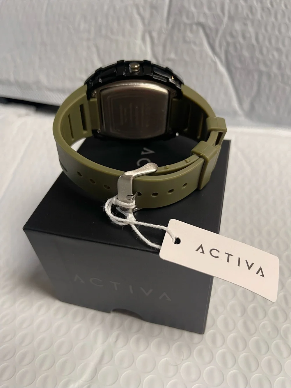Activa X Invicta Digital Essentials Men's Watch - 42.8mm, Army Green new